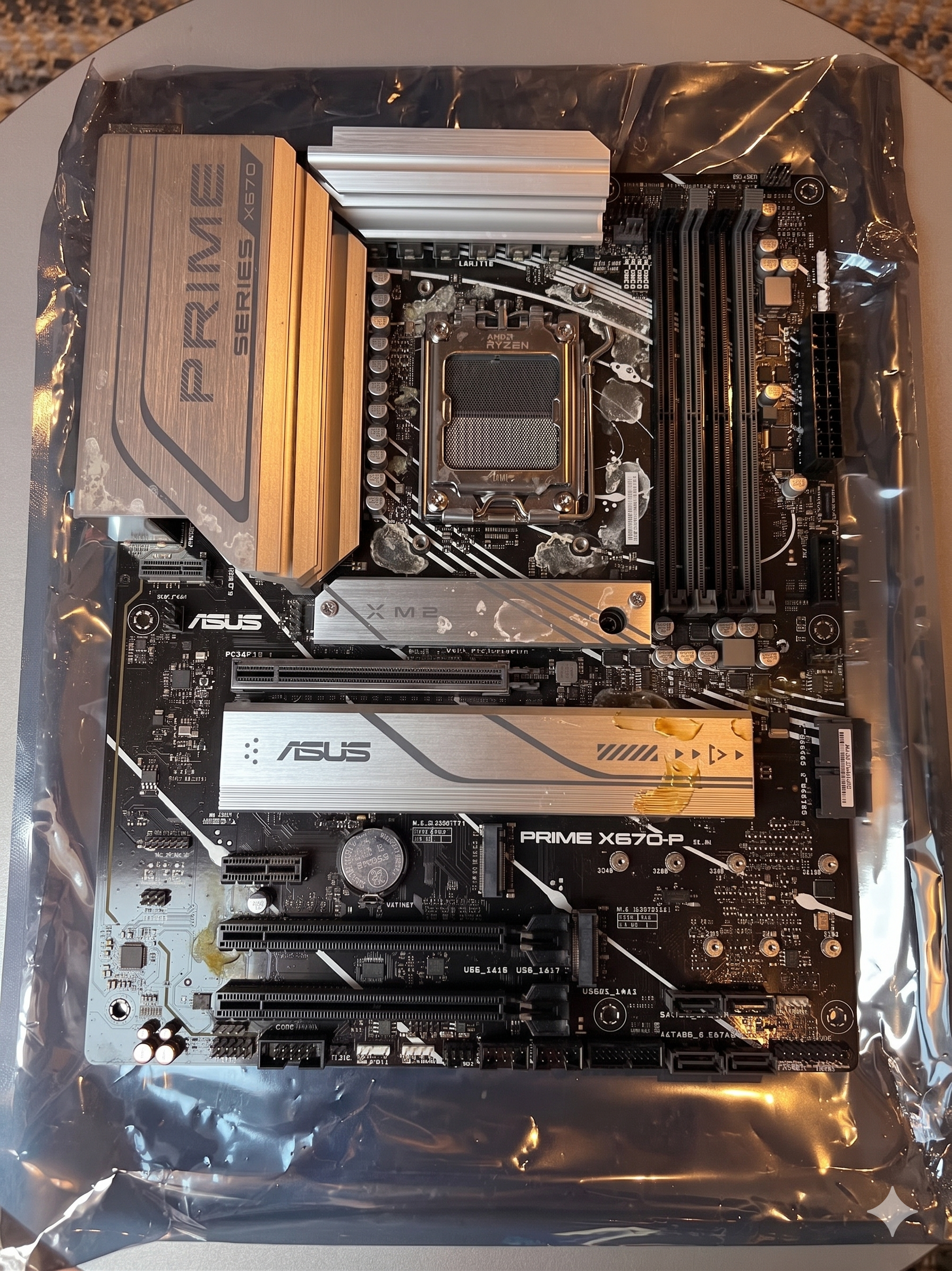 Data recovery-prosess på skjerm